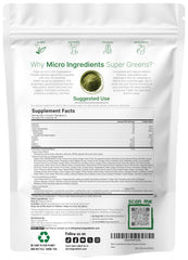 Close-up of the 1lb pouch label and branding