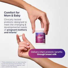 Bottle of Pregnancy Support probiotic capsules