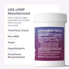 Maternal vaginal health balance concept with probiotics