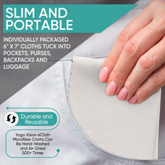 Camera lens cleaning microfiber cloth