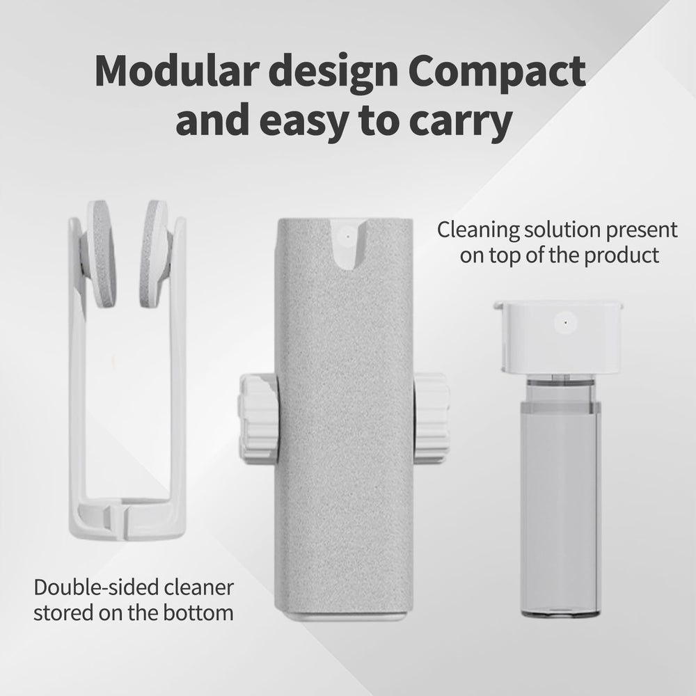 Four-sided microfiber cleaning pad