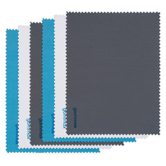 Gray microfiber cleaning cloth 6x7 inches