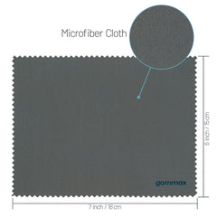 Person using microfiber cloth to clean a screen or lens