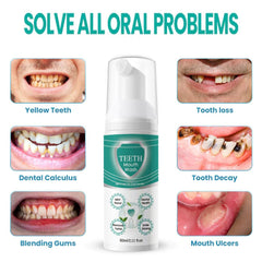 Microfoam technology whitening action