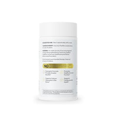 Close-up of D3 5000 IU and MK-7 K2 on label