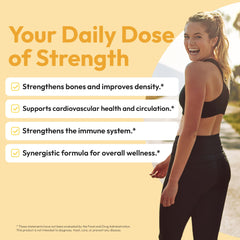 Vegan D3 K2 capsules displayed