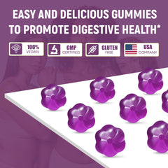 Vegan, sugar-free Migcopat fiber gummies ingredients