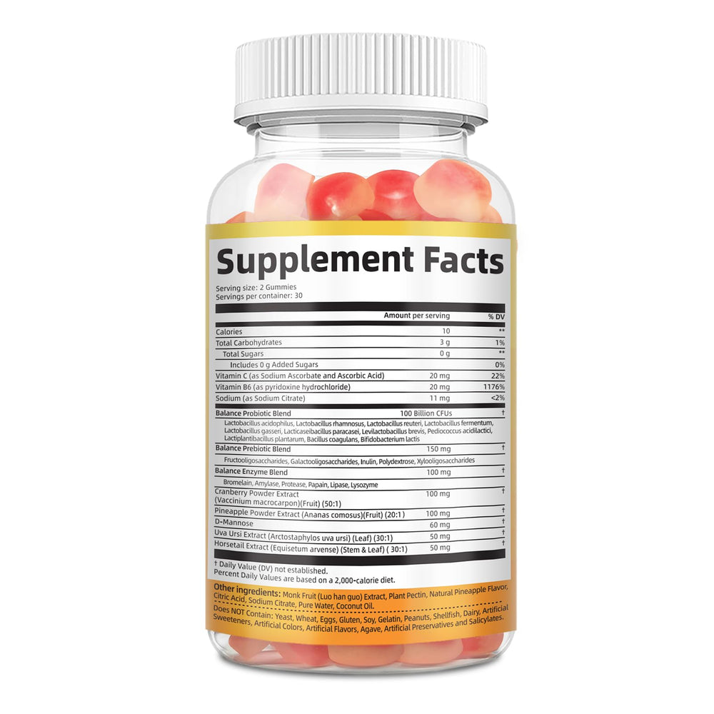 Vitamin C and Vitamin B6 for immune and hormonal support