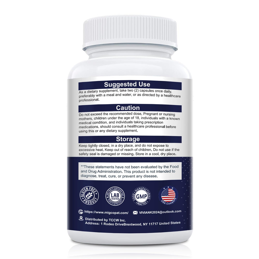 For men and women: digestive wellness in 120 capsules