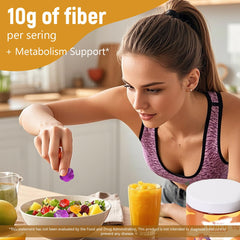 Ingredients: ACV, Vitamin C, inulin and chicory root fiber