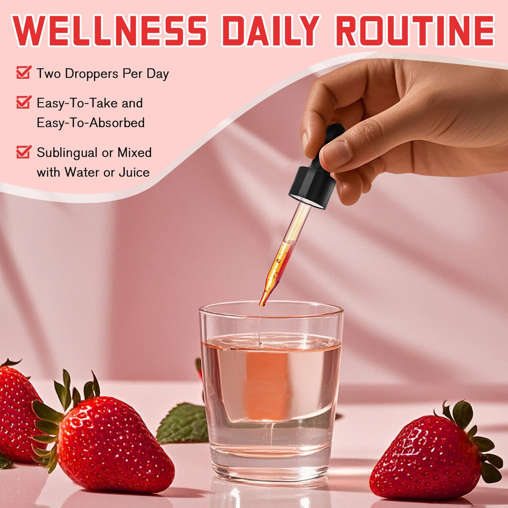 Hormone balance support with Migcopat endocrine drops