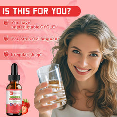 Close-up of Migcopat Women Endocrine Liquid Drops bottle