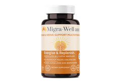 Energy-support components in Migra-Well AM: DiMagnesium Malate, Alpha Lipoic Acid, CoQ10