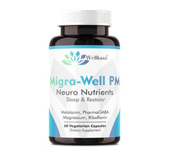 Wellkasa Migra-Well PM bottle side view