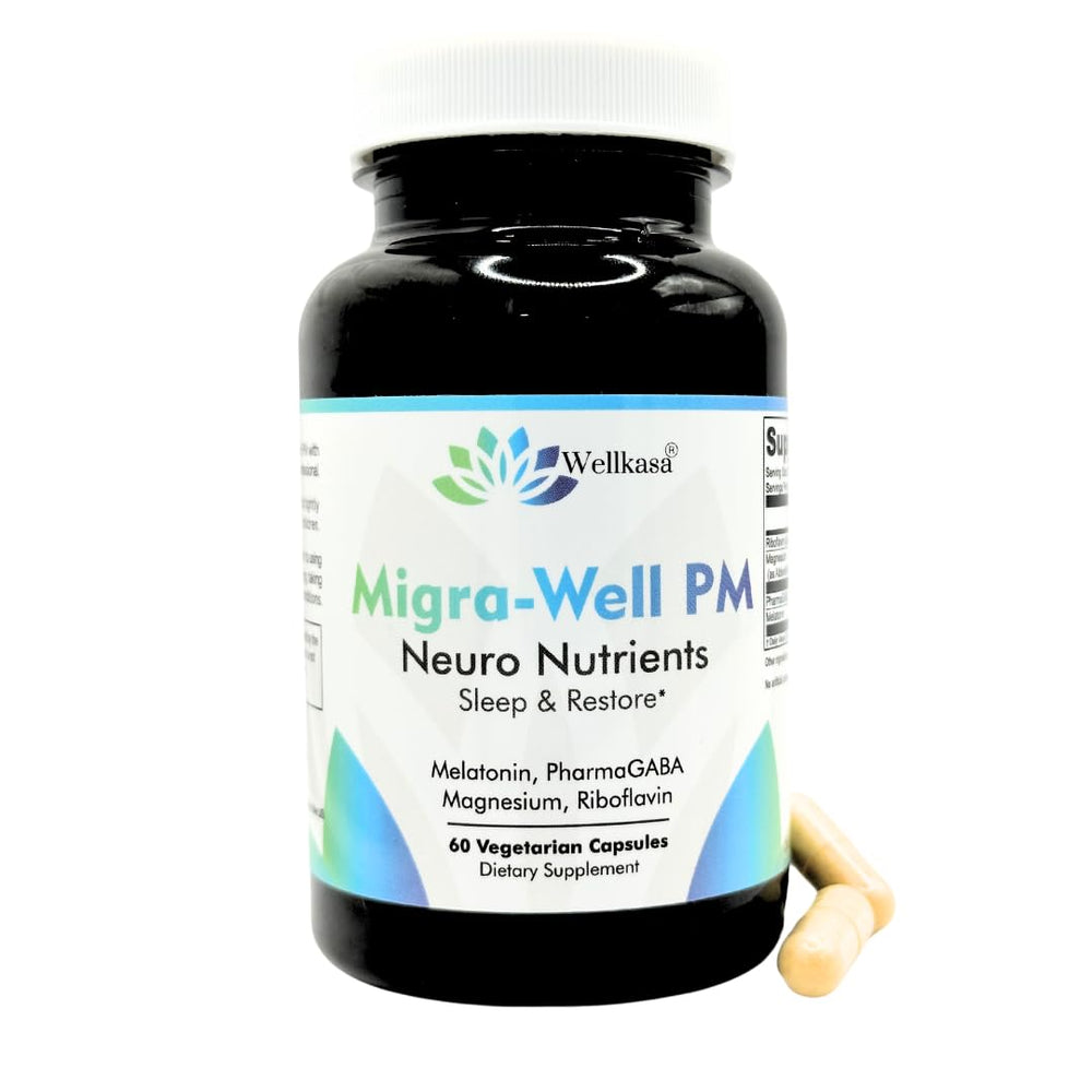 Illustration of brain and nerves with sleep support concept