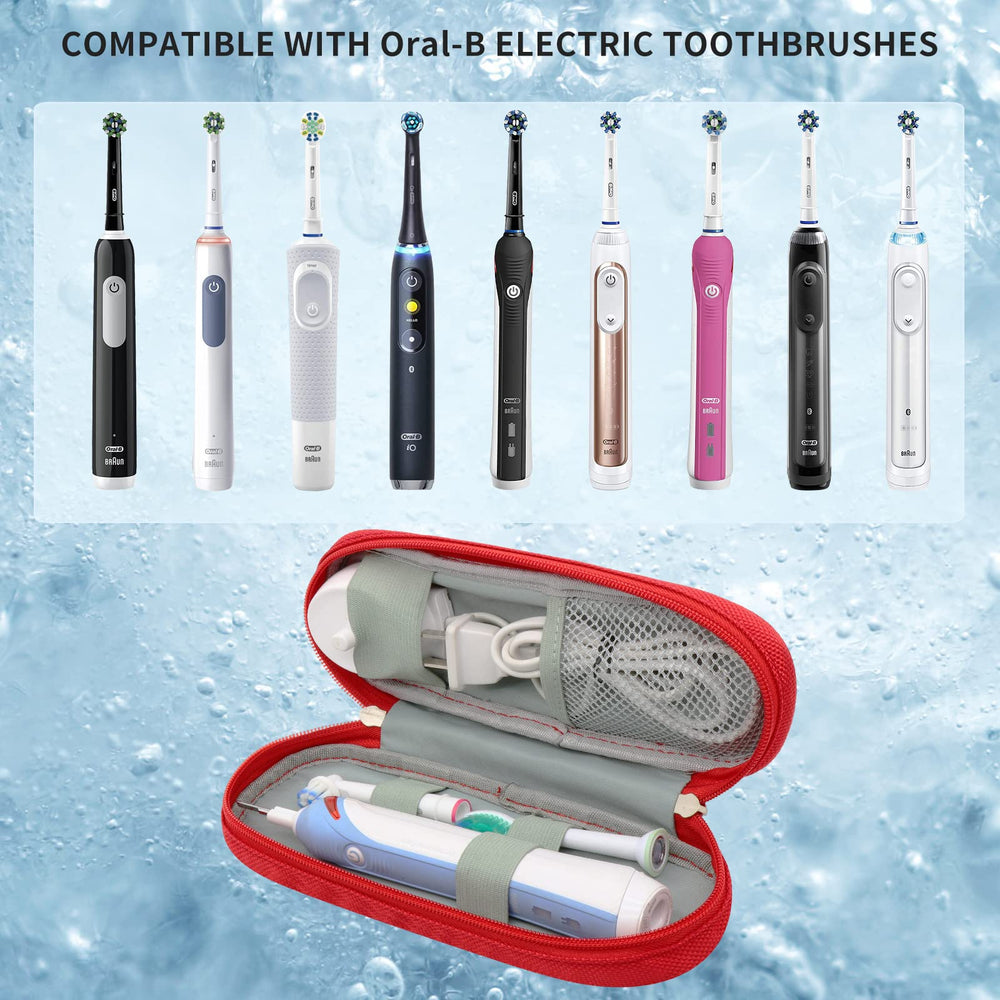 Interior pearl cotton padding protecting toothbrush