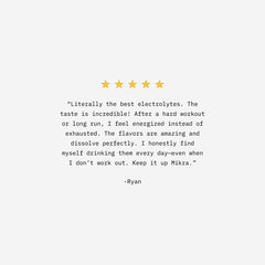 Mikra Hydrate sugar-free hydration powder