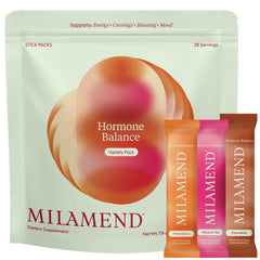 milamend front packaging showing container and branding for easy identification