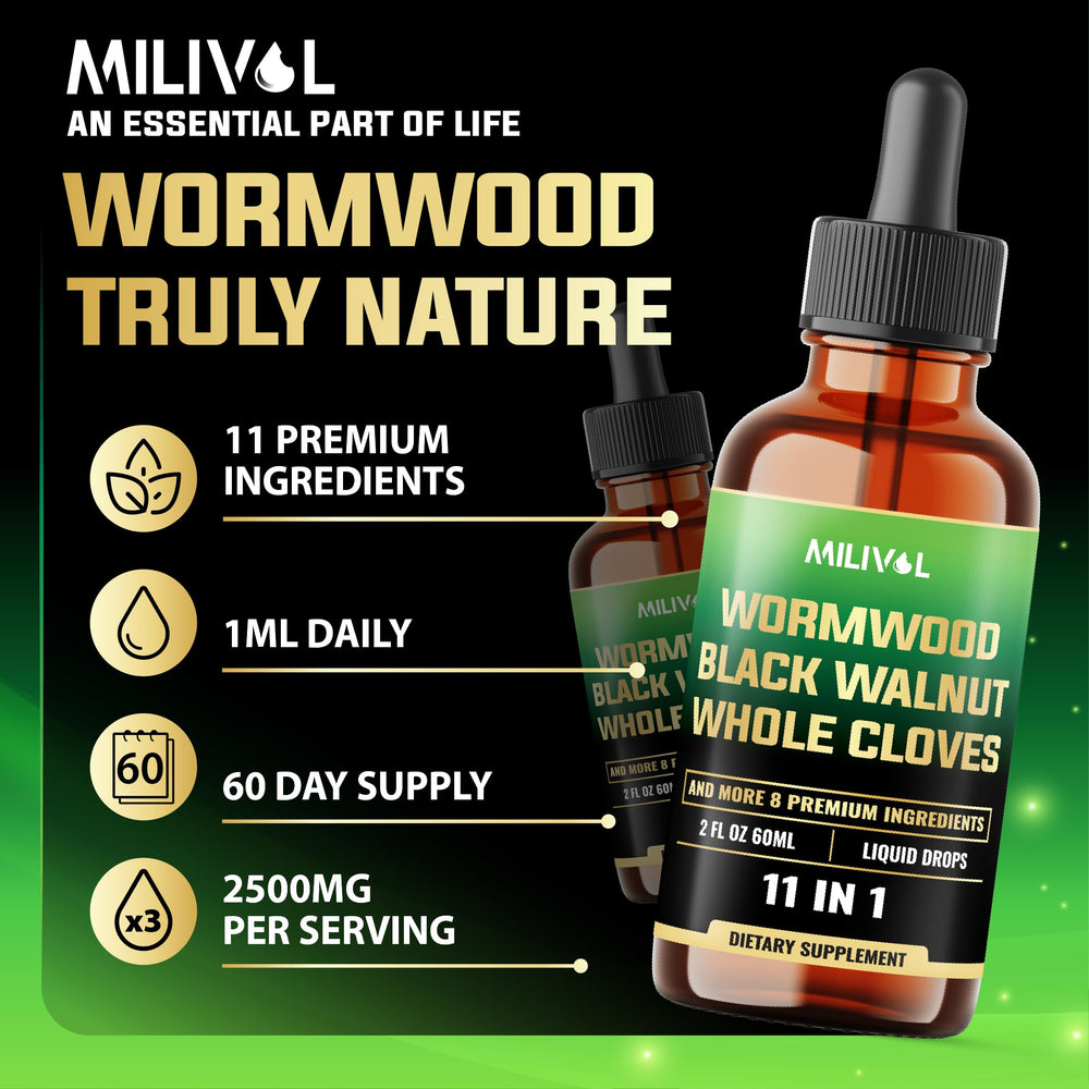 Berberine HCl included in Wormwood Drops