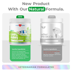 EPA and DHA enriched liver support supplement for dogs