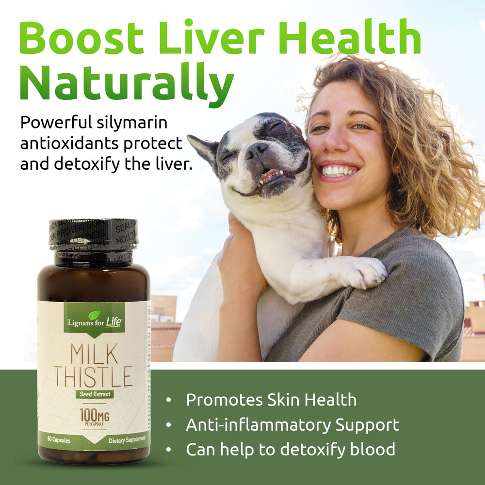 Capsules shown with natural ingredients for liver support
