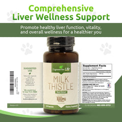 Carton and bottle indicating 60 vegetarian capsules