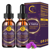 Milk Thistle Drops 2-Pack bottle with 4 oz