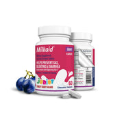 Milkaid Junior Lactase Enzyme Chewables – Grapes flavor, 60 count package