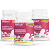 Milkaid Junior Strawberry Lactase Enzyme Chewable Tablets – 60 ct front view