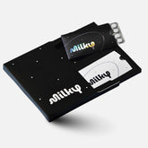 Milky Lactose Intolerance Pills bottle in Cosmic Black packaging with 48 count