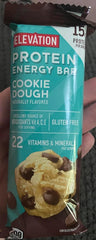 Packaging of Millville Elevation Protein Bars Cookie Dough 12-bar pack (2-pack)