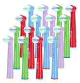 Milos kids toothbrush heads 16-pack
