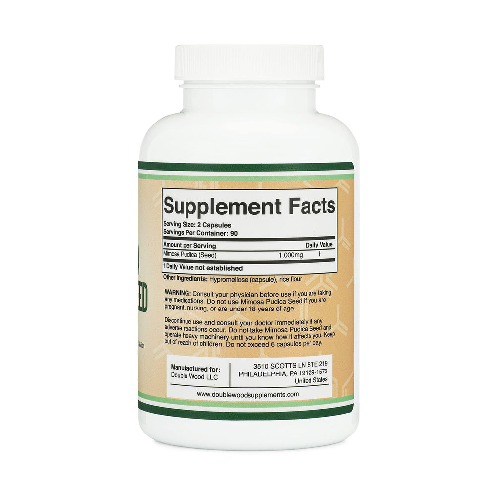 Supplement bottle showing 1000mg per capsule