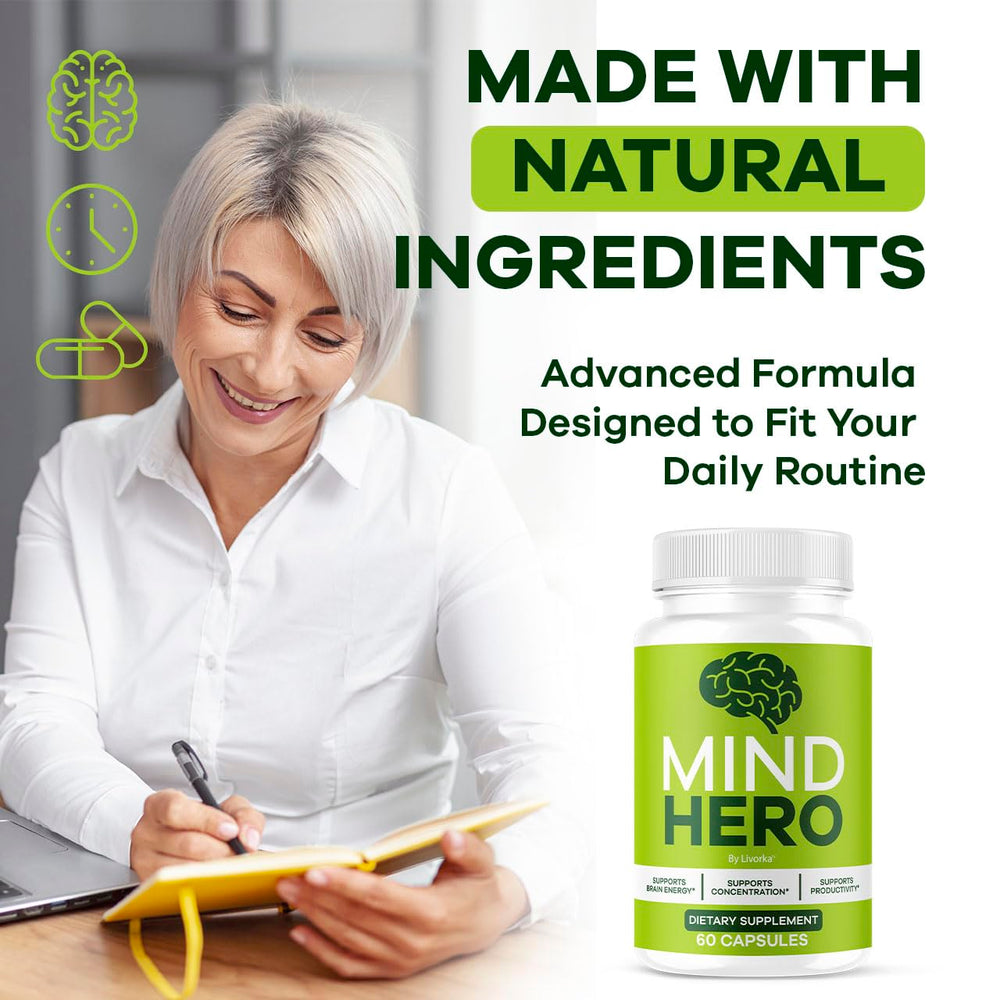 Mind Hero Capsules memory support representation