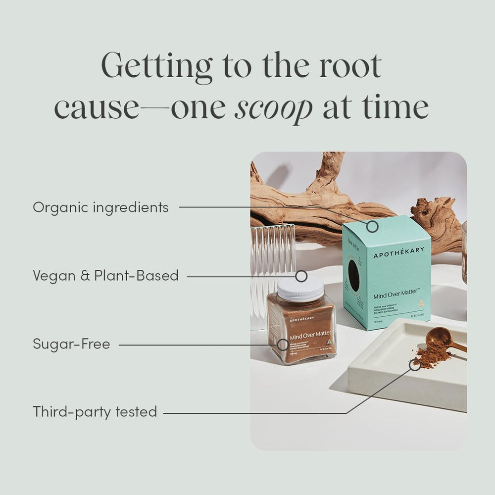 Serving suggestion with coconut milk and Mind Over Matter powder