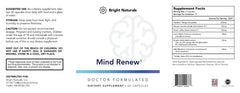 Lifestyle image of a person taking Mind Renew for focus