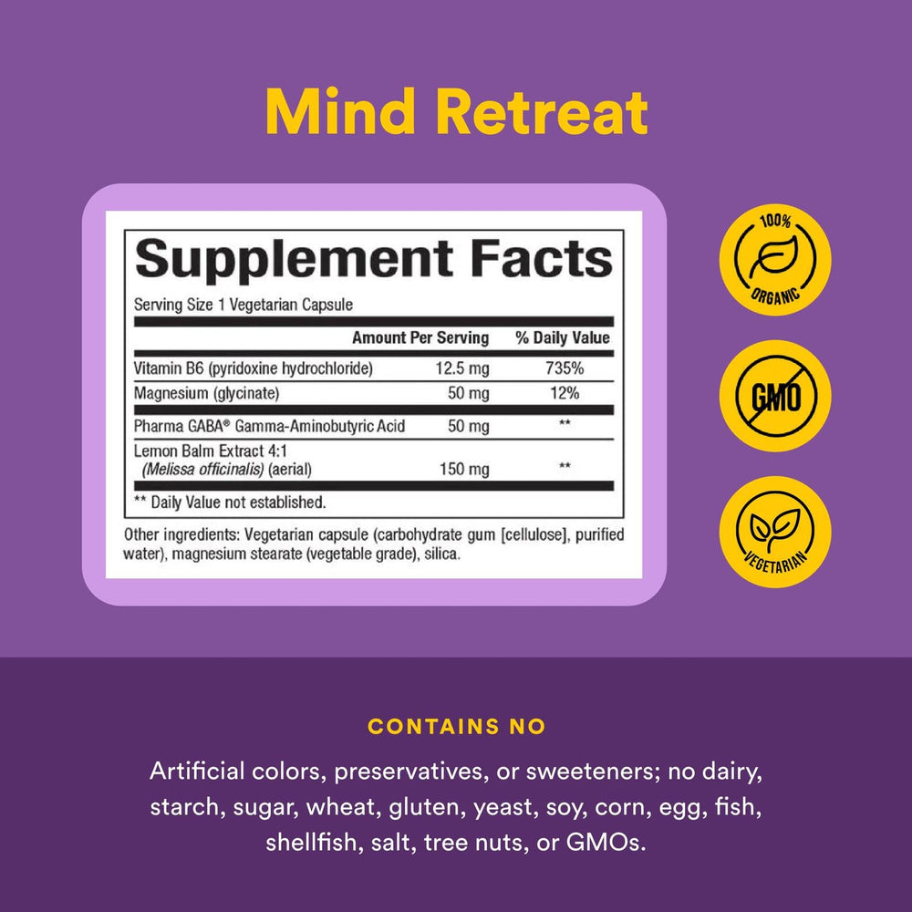 Sleep support and restfulness with Mind Retreat