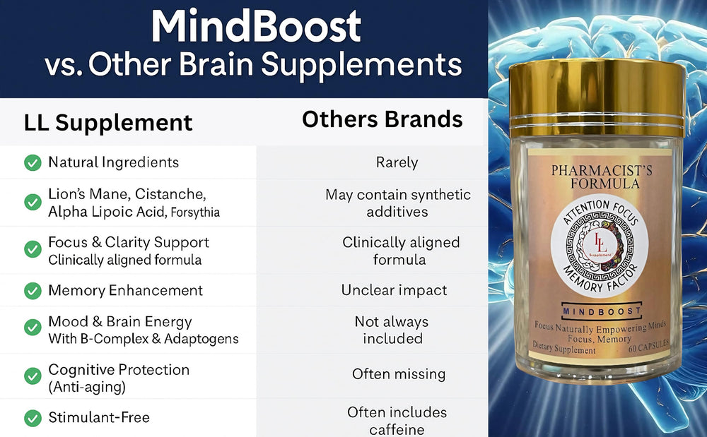 Vitamin A imagery showing healthy brain cell communication.
