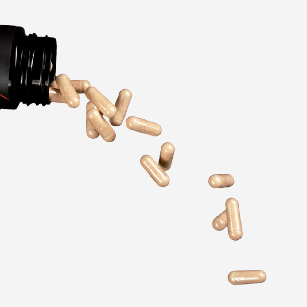 Hands using Mindhoney DOSE for daily routine