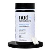 Mindhoney NAD+ brain supplement bottle – front view
