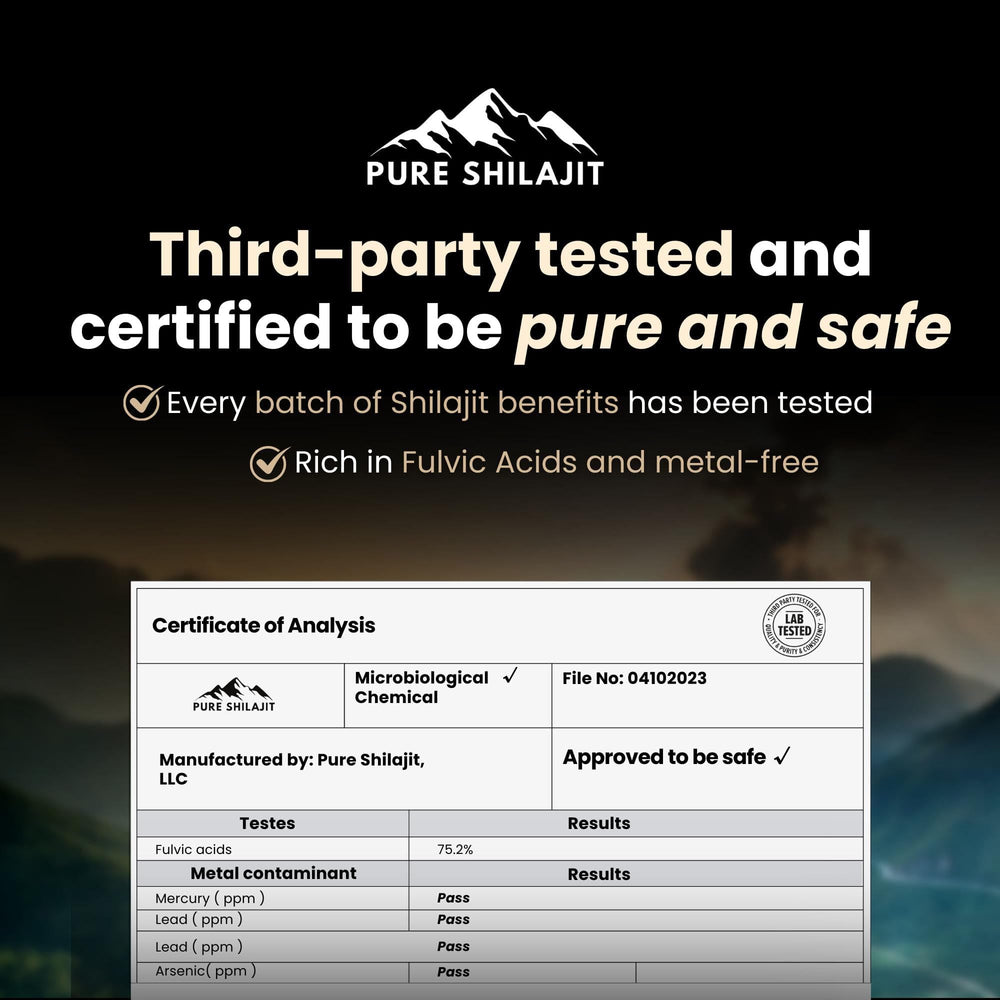 Graphic highlighting 85+ minerals with fulvic and humic acids