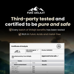 Graphic highlighting 85+ minerals with fulvic and humic acids
