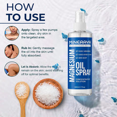 Close-up of spray nozzle on Mineraya Magnesium Oil Spray 7oz