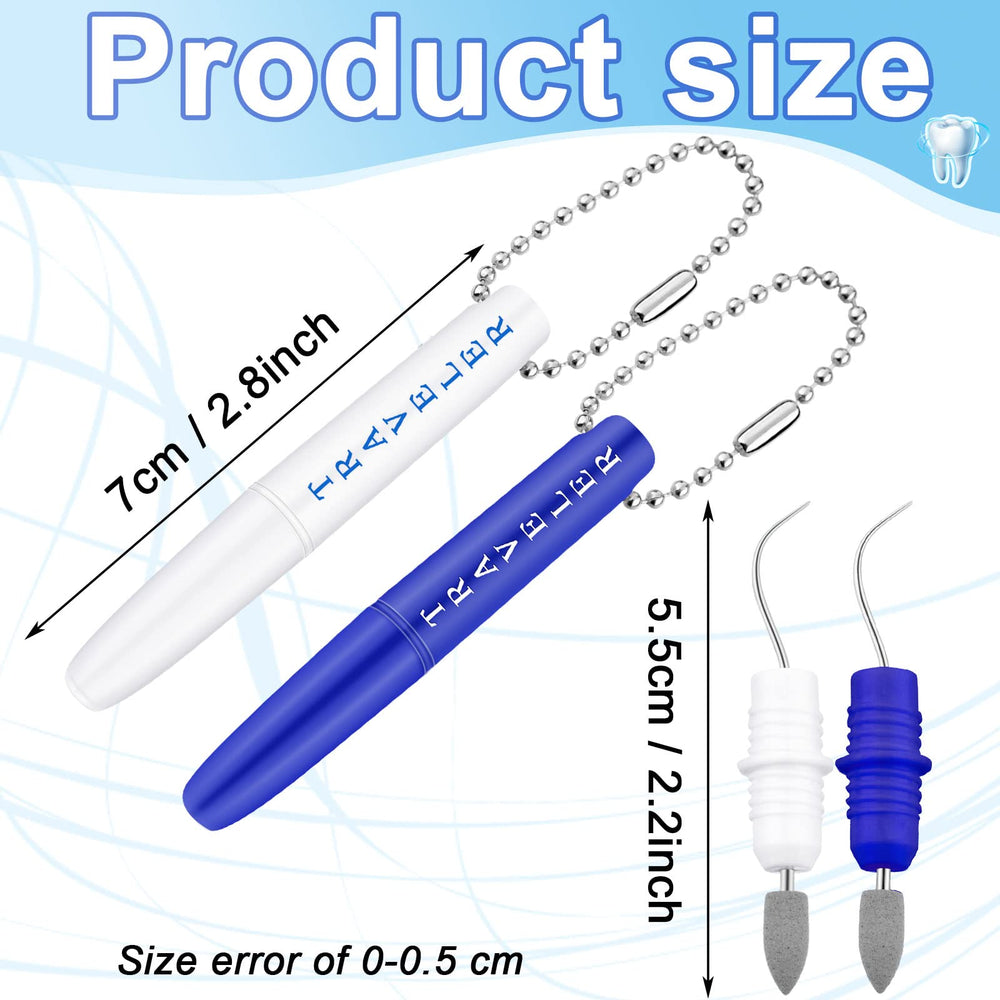 Mini metal toothpick holder with keychain