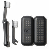 Minibox folding travel toothbrush with case closed