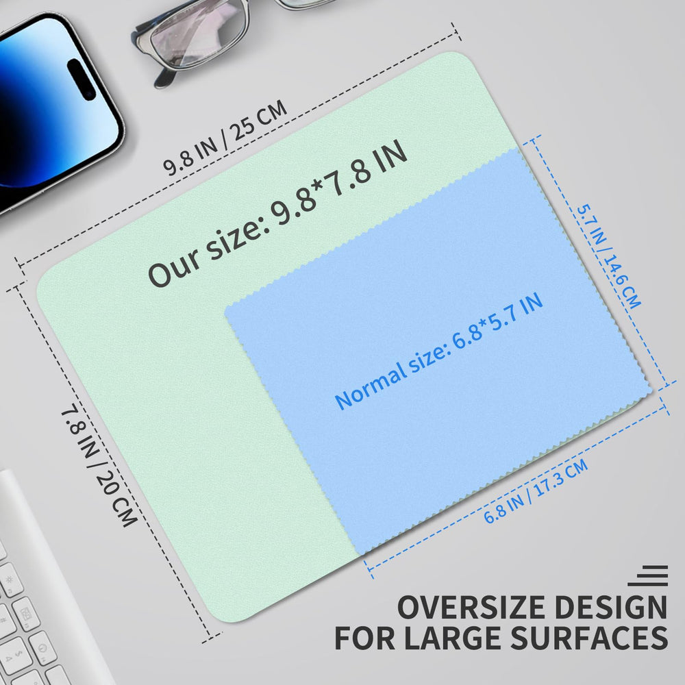 Cloth cleaning eyeglasses and sunglasses