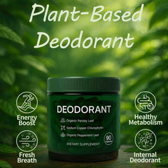 Ingredients: mint, parsley and chlorophyll capsules