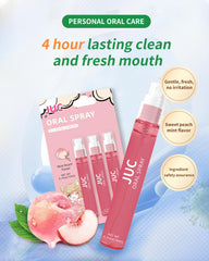 Three-pack Mint Peach Breath Spray bundles