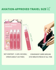 0.33 oz (10 ml) travel size mouth spray