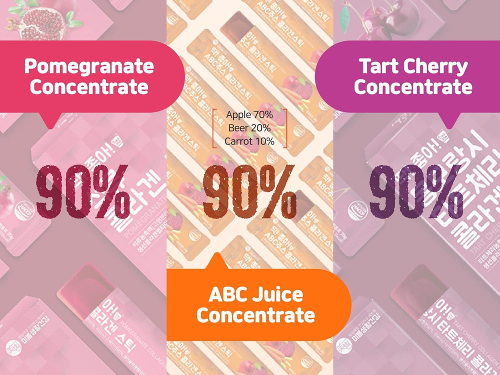 Serving suggestion of Mippeum collagen jelly sticks